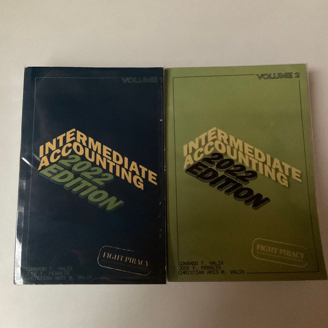 Intermediate Accounting Volume 2 (2022 edition) by Valix (Category: Textbooks) located in Quezon City. Submitted by lovedbyandi (Listing ID 1289711390, Image 3). Description: Intermediate Accounting Volume 2 (2022 edition) by Valix - with plastic cover - in vvv good condition - only used as another reference for review purposes :) - no highlights/annotations - can send more pics can be sold as set with Intermediate Accounting Volume 1 (2022 editi