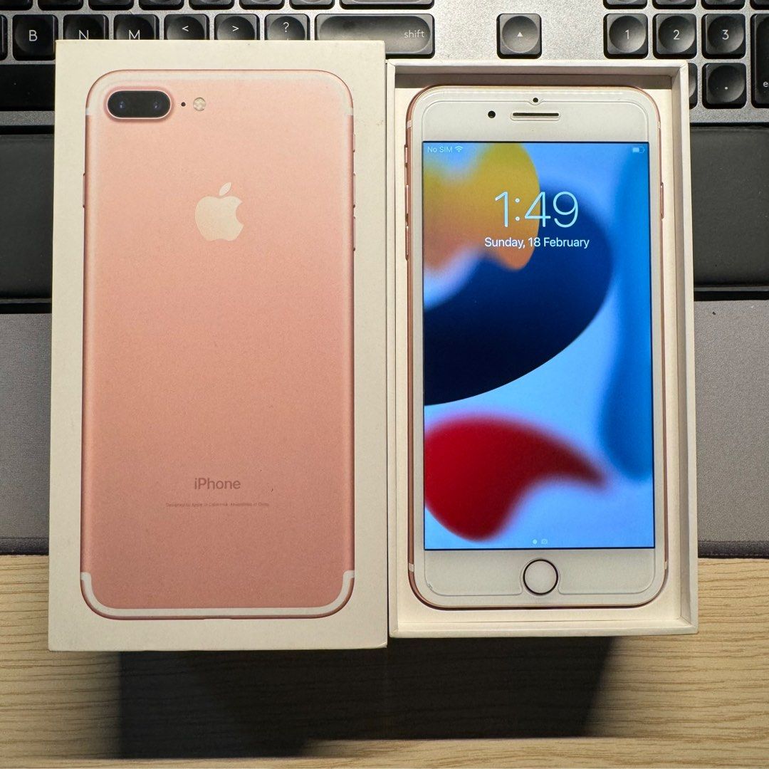 Iphone 7s plus rose gold 64gb clearance