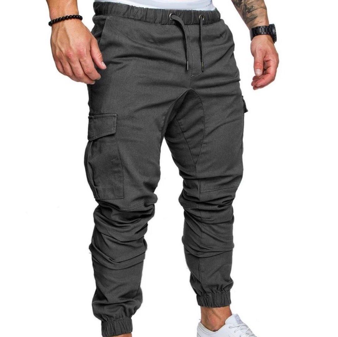 Mens jogging pants with pockets cheap