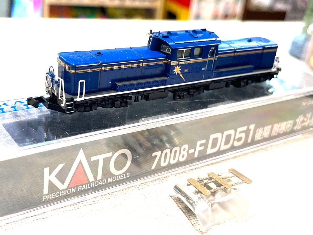 現貨！KATO 7008-F DD51 後期耐寒形北斗星機関車N比例日本鐵路動力模型 