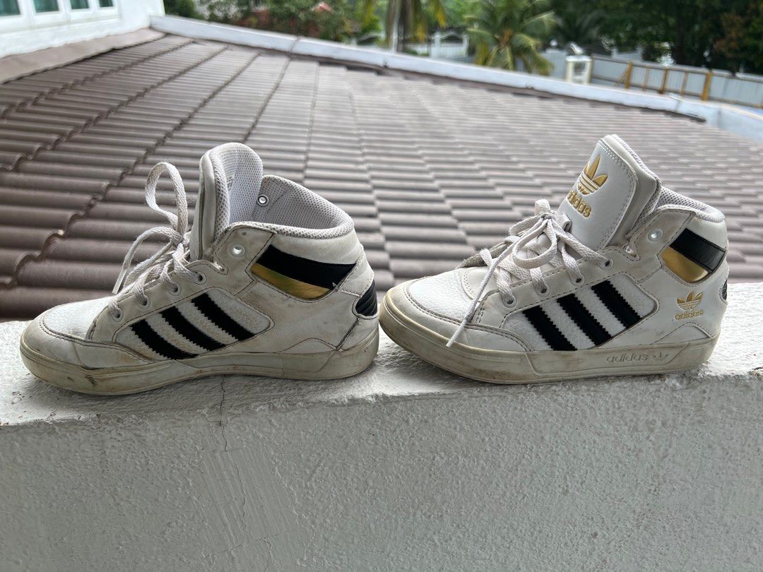 Kids retro Adidas hard court Hi tops Babies Kids Babies Kids