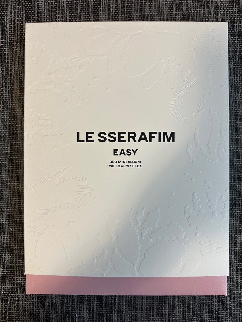 LE SSERAFIM Easy album淨專Vol. 1 , 興趣及遊戲, 音樂、樂器