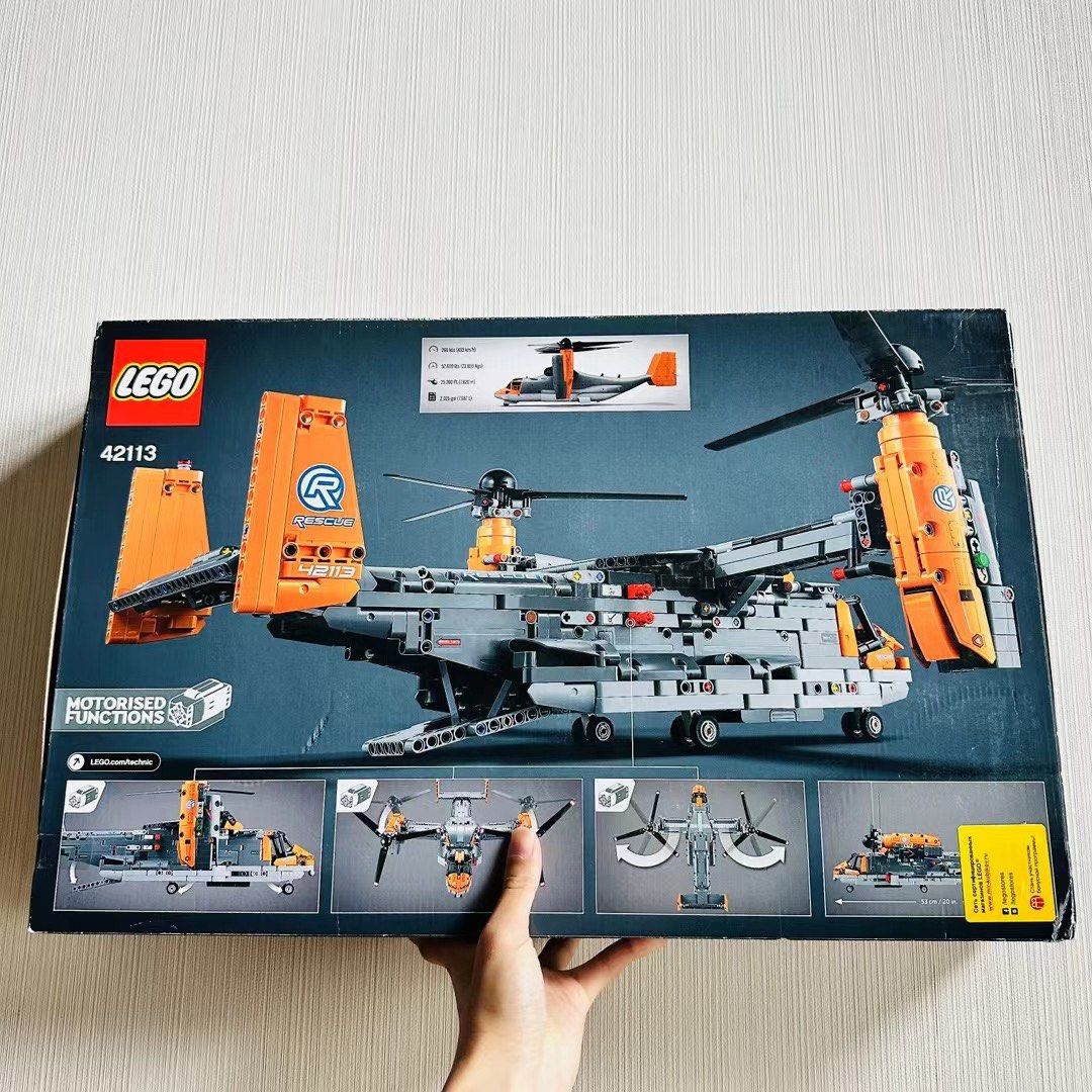 龍 Lego 42113 Bell Boeing V-22 Osprey 全新未砌, 興趣及遊戲