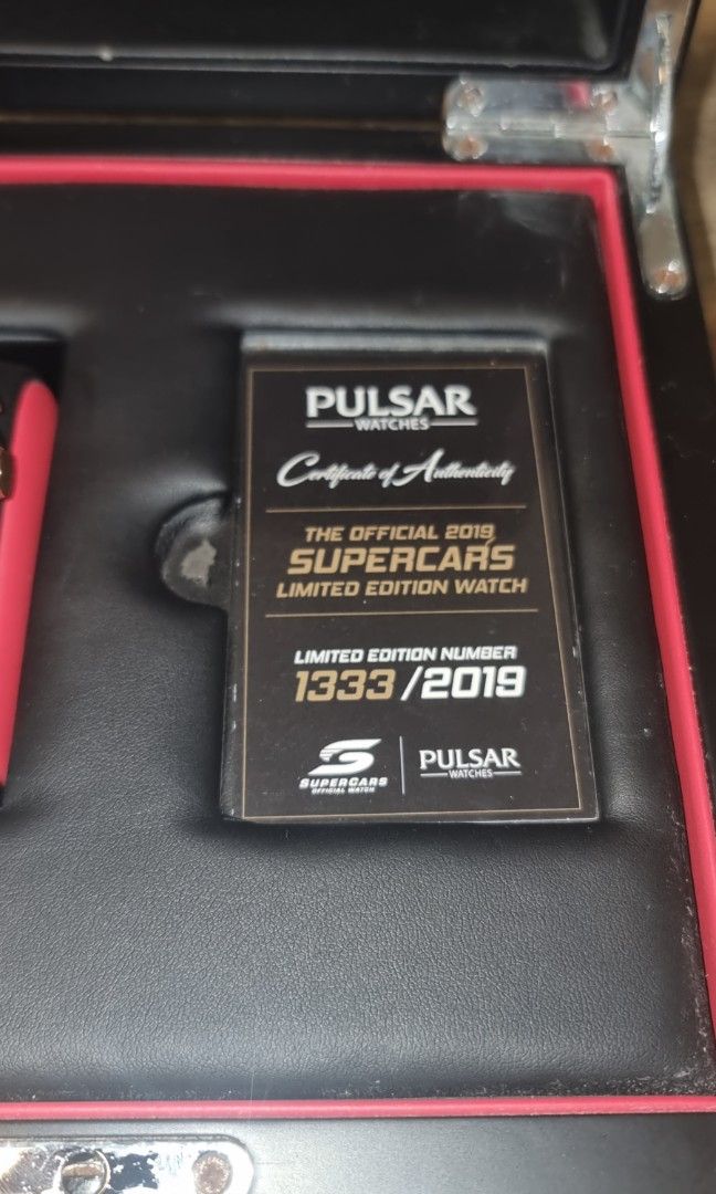 Pulsar limited edition clearance v8 supercars watch