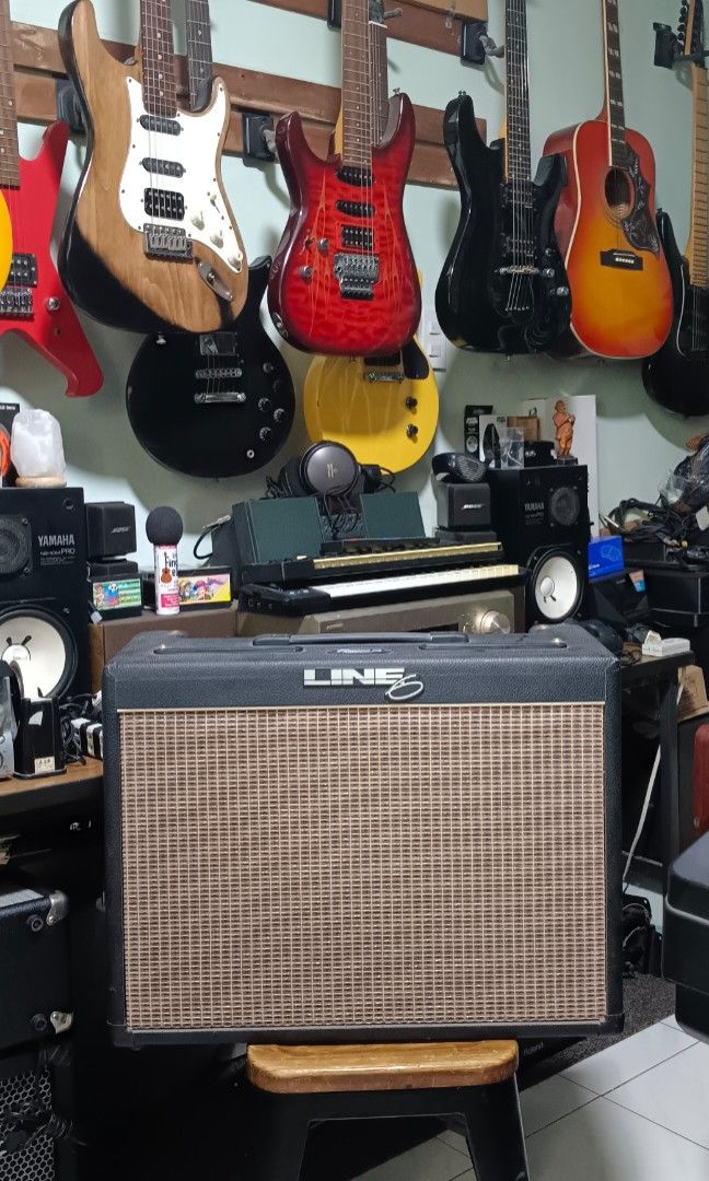 Line 6 flextone duo 2x10 guitar amplifier (Category: Musical Instruments) located in Paranaque City. Submitted by yourhonorvoy (Listing ID 1289748603, Image 1). Description: 02-26-24 Line 6 flextone duo guitar amp 17k only Unit only 100 volts(without transformer) 👍Walang issue sa tunog,lahat gumagama ng maayos 👍Payment thru cash, bank transfer, gcash or in any remittance center 🚚We do shipping👍via lalamove,speedy, toktok and grab ✈️🚢🚆We als
