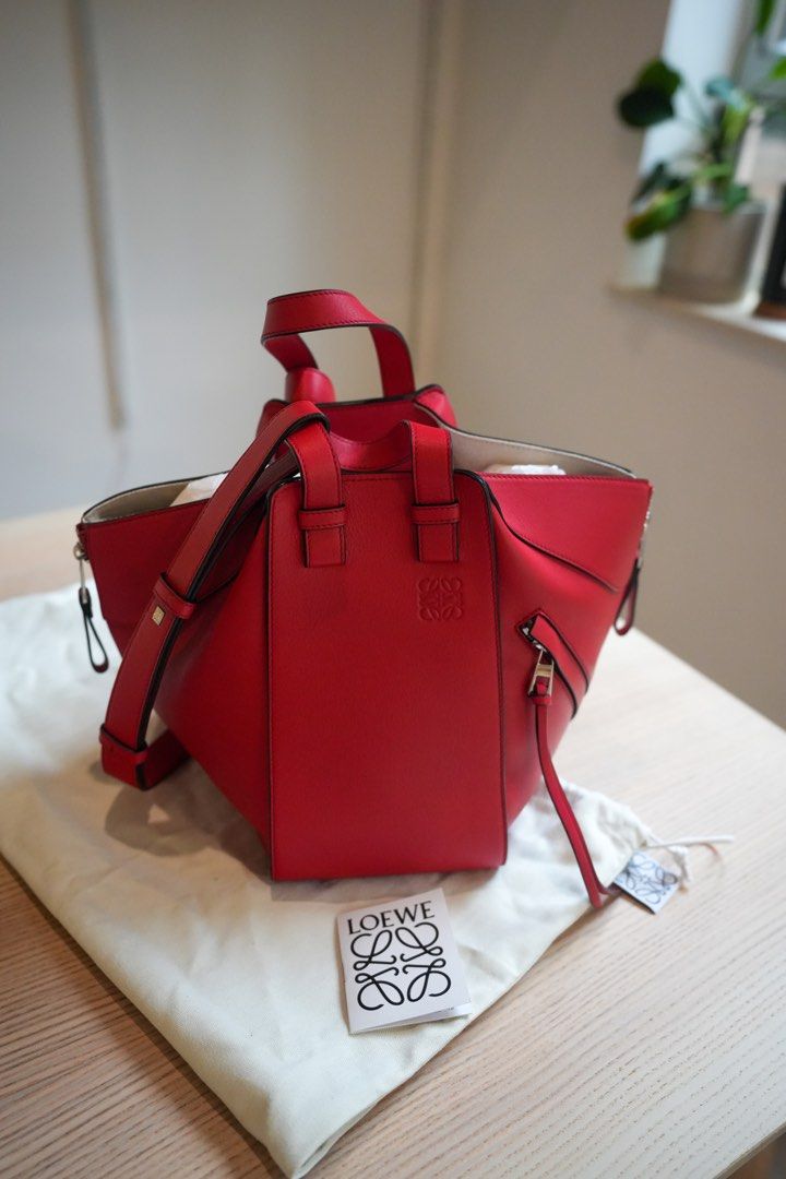 Loewe Hammock Small Red shoulder bag Carousell