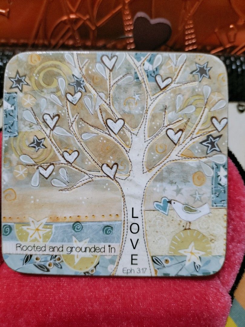 Love tree wooden decor (Category: Frames & Pictures) located in Quezon City. Submitted by wowas.anik_aniks (Listing ID 1289724088, Image 1). Description: Rooted and grounded in Love Eph 3:17 - 4 by 4 inches.