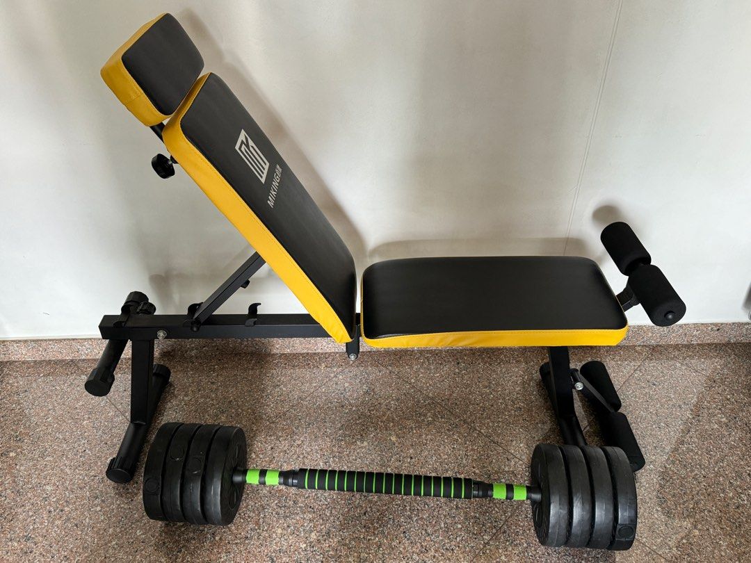 Gym bench outlet set price