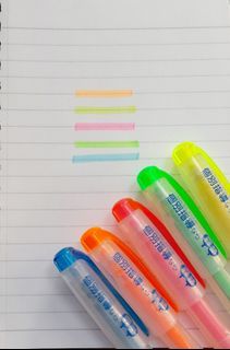 Made in Japan KOKUYO Markers/Highlighters/MechPens