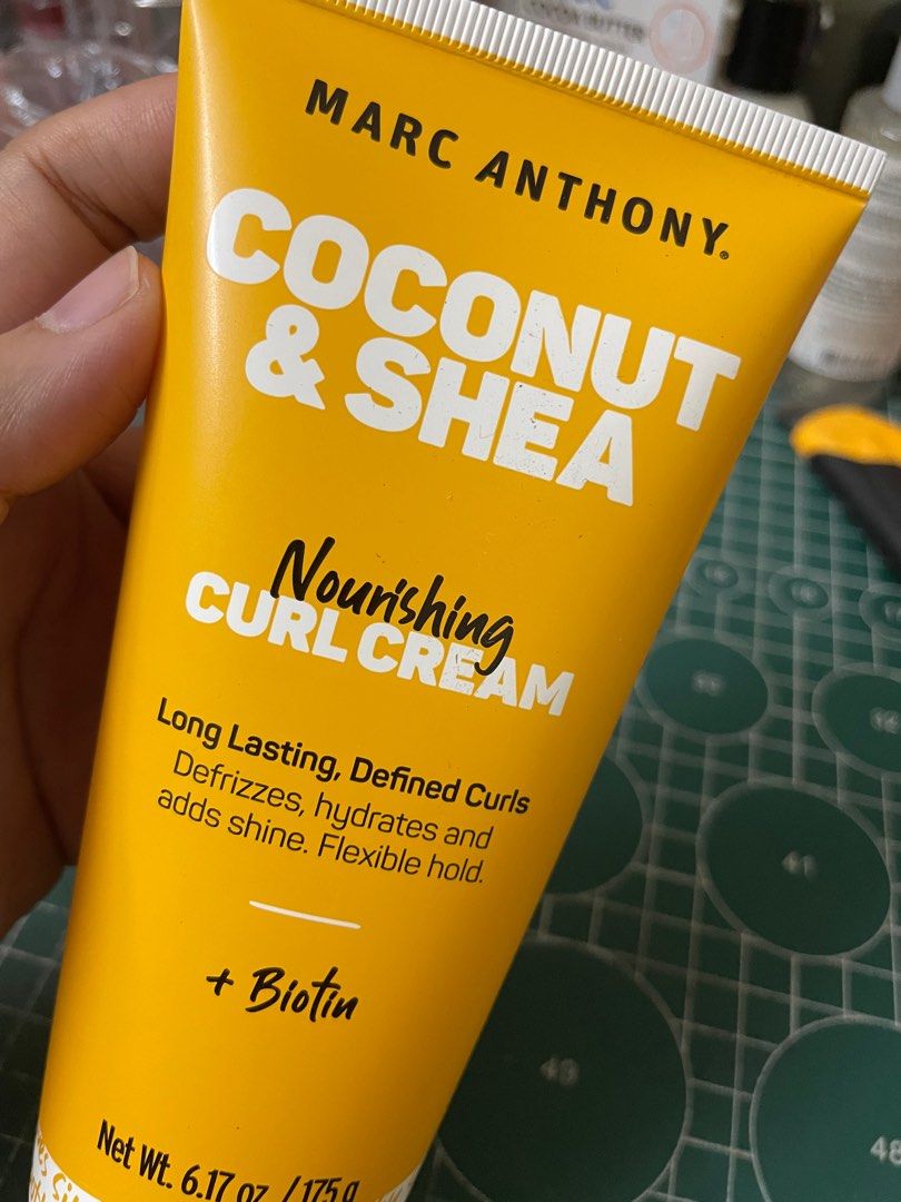 Coconut & Shea Nourishing Curl Cream - Marc Anthony