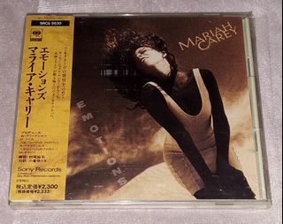 Mariah Carey # Emotions Japan Press w/obi (M-Condition)