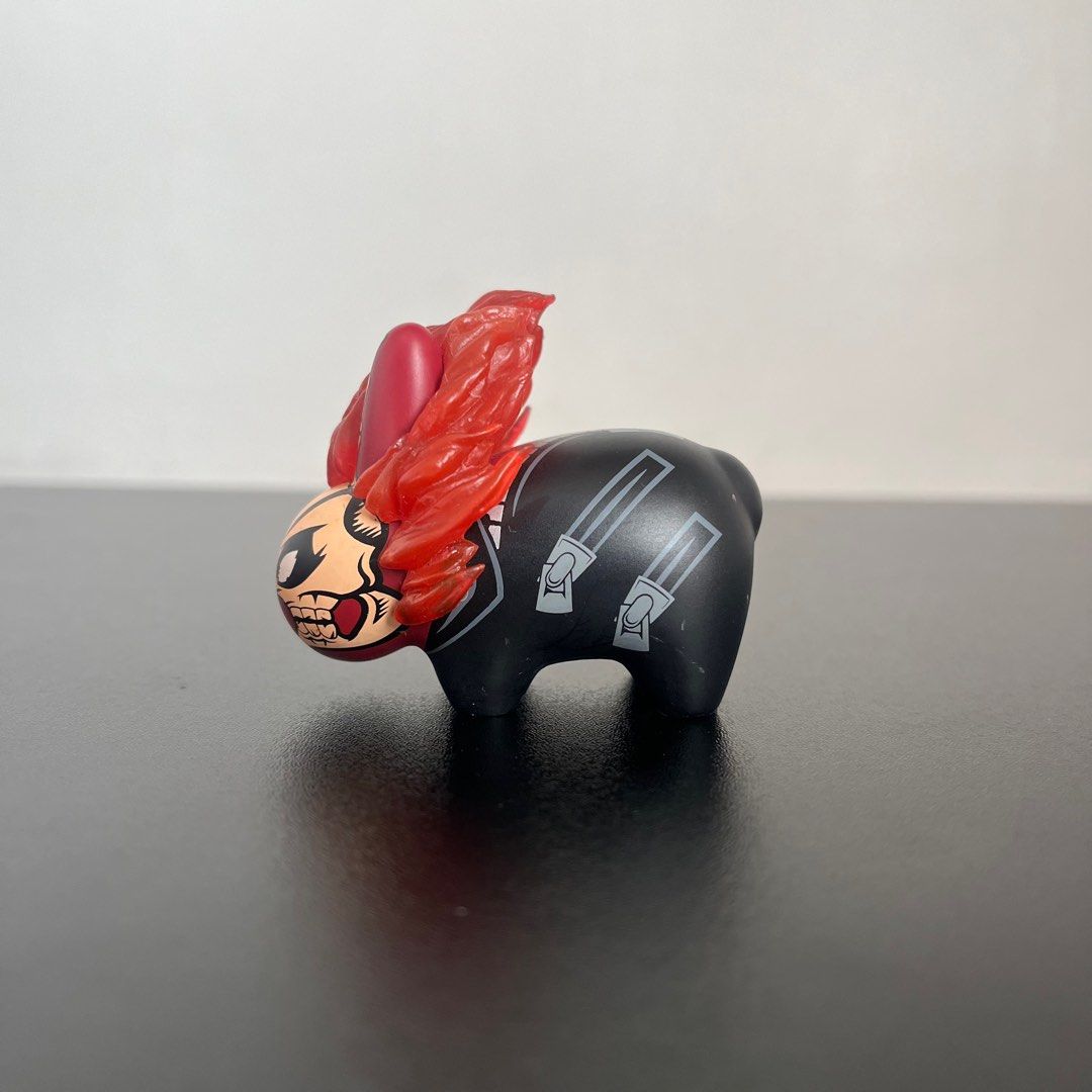 MARVEL Ghost Rider by Kozik x Kidrobot (Category: Designer & Blind Box Toys) located in Valenzuela. Submitted by iihs_o (Listing ID 1289722328, Image 3). Description: Ghost Rider by Kozik x Kidrobot - 2” - scratch on left eye - multiple scratches on body - As is, no box & card.