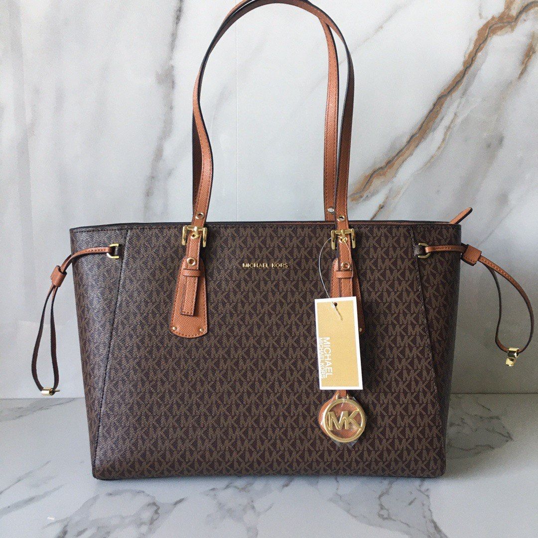 Michael Kors Women Bag 011 Beige Black Brown Women s Fashion Bags Wallets Tote Bags on Carousell