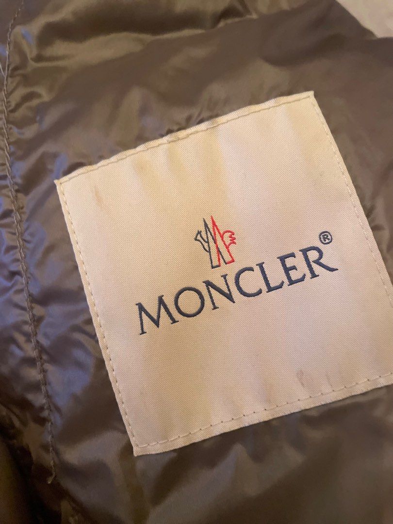 Moncler jacket label store