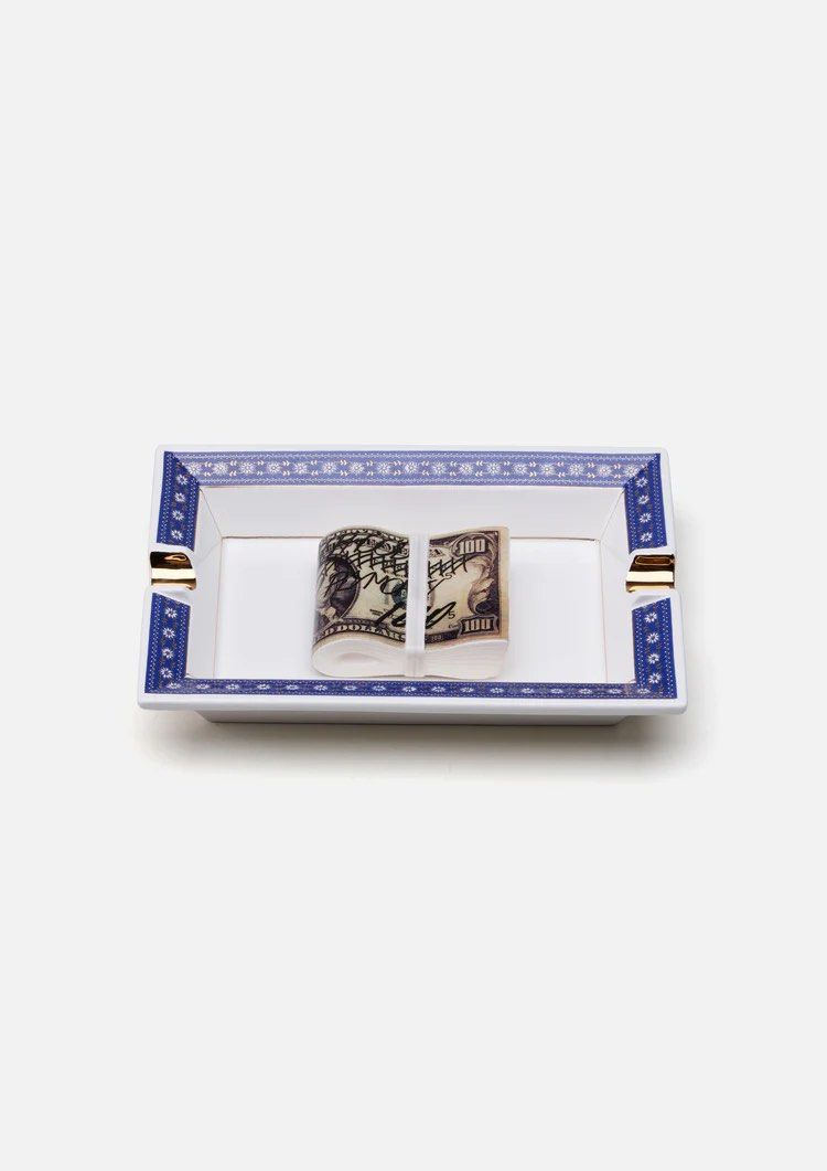 Neighborhood Ceramic Square Incense Tray - DeeCee style