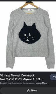 Nenet Issey Miyake Cat sweater