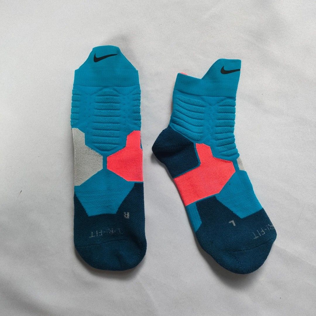 NIKE DRI FIT HYPER ELITE MID SOCKS Men s Fashion Watches Accessories Socks on Carousell
