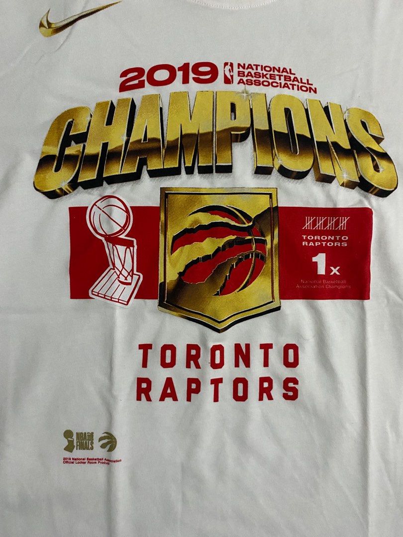 Nike raptors championship hotsell shirt