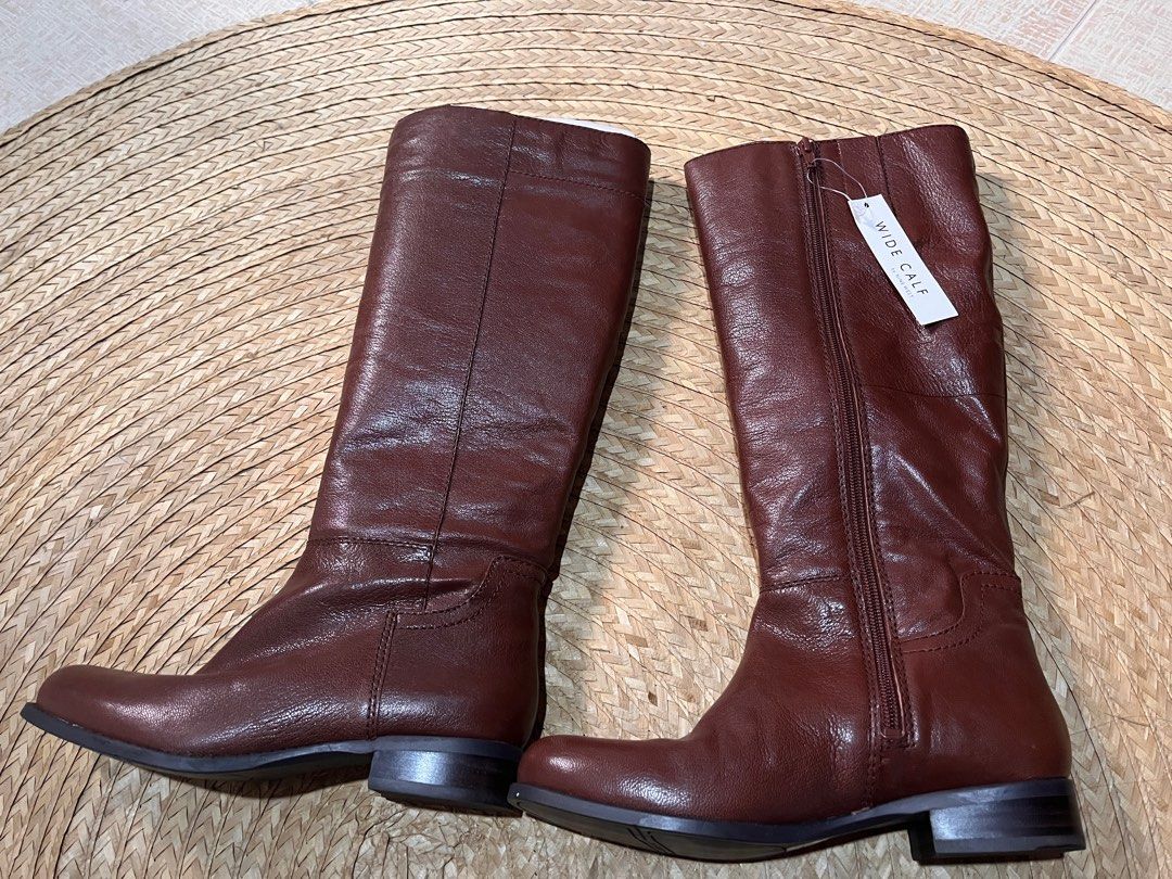 Nine west wide calf boots top