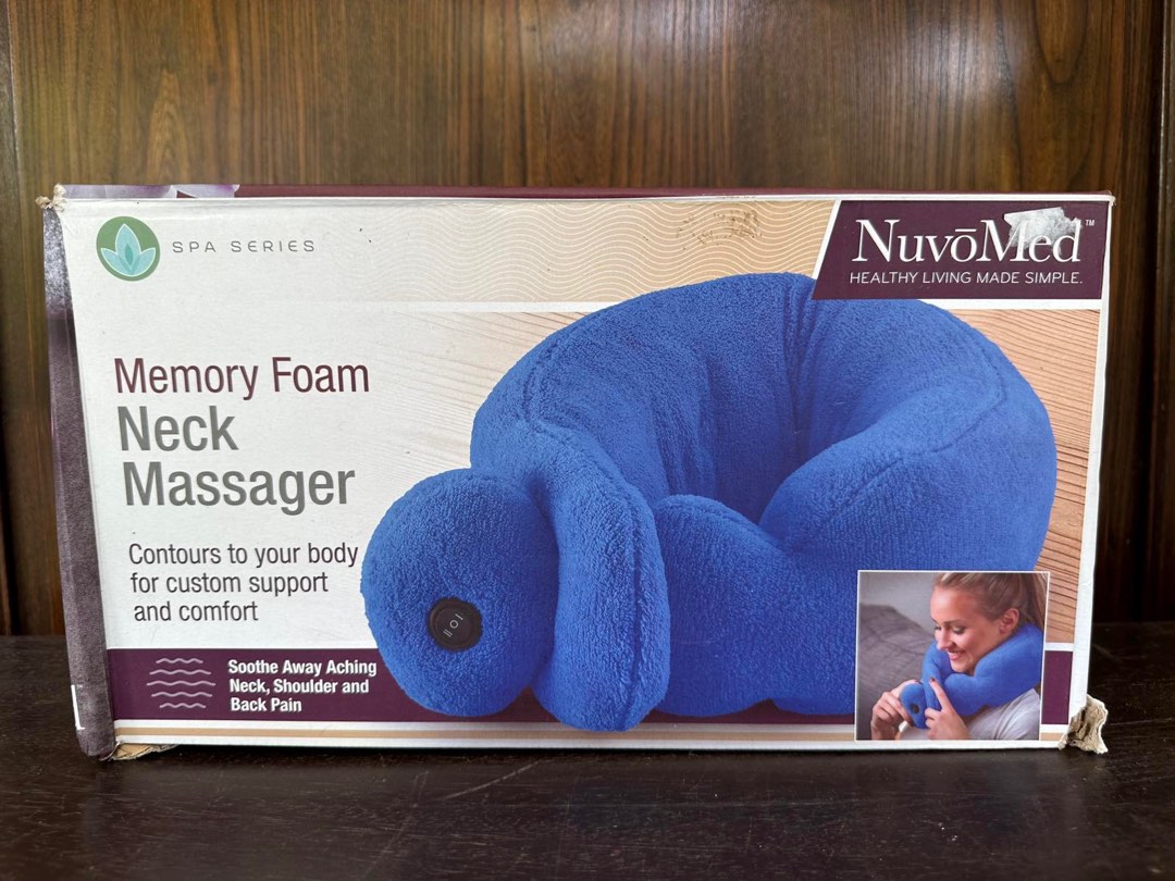 Nuevo Med Memory Foam Neck Massager Health Nutrition Massage