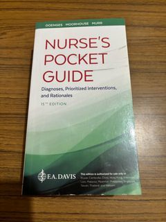Nurses pocket guide