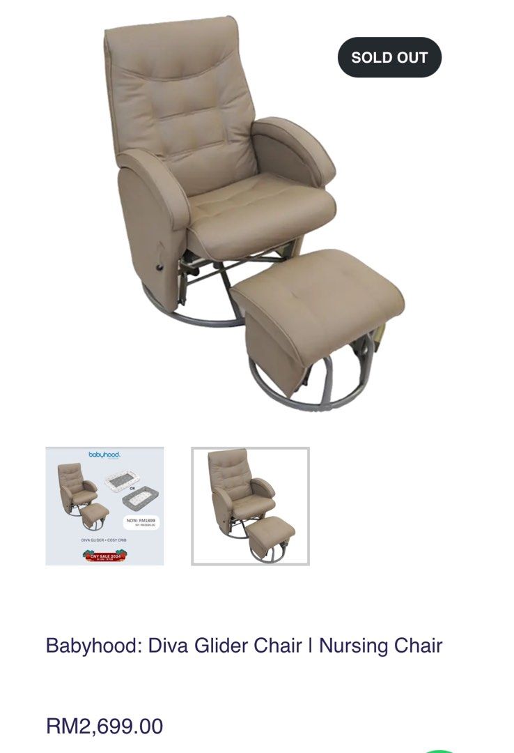 Nursing chair Furniture Home Living Furniture Chairs on Carousell
