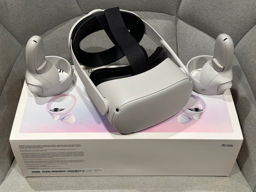 Oculus Quest 2 (64GB) + Elite Strap, 電子遊戲, 電子遊戲機, 其他