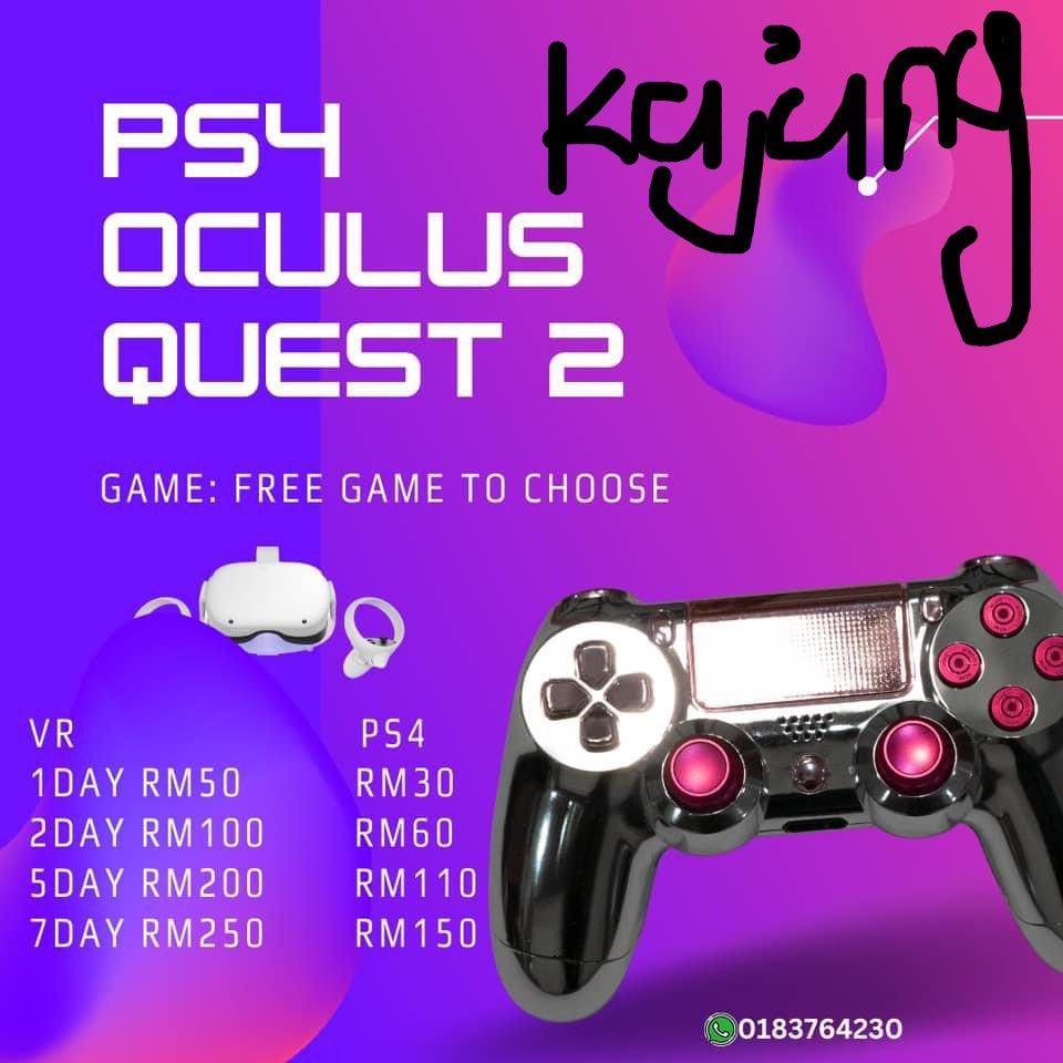 Oculus quest 2 sewa dan ps4 sewa ps4 for renting ps4 rental