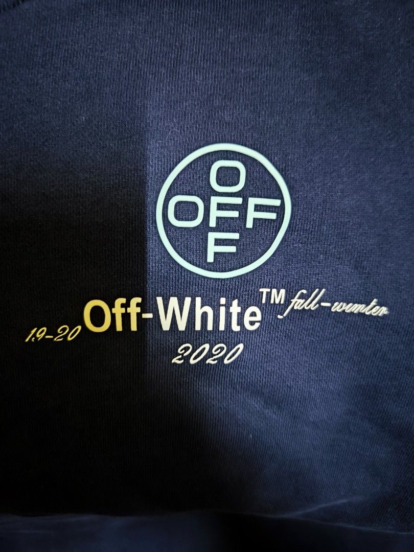 Off white fall 2025 winter 2020 sweatshirt