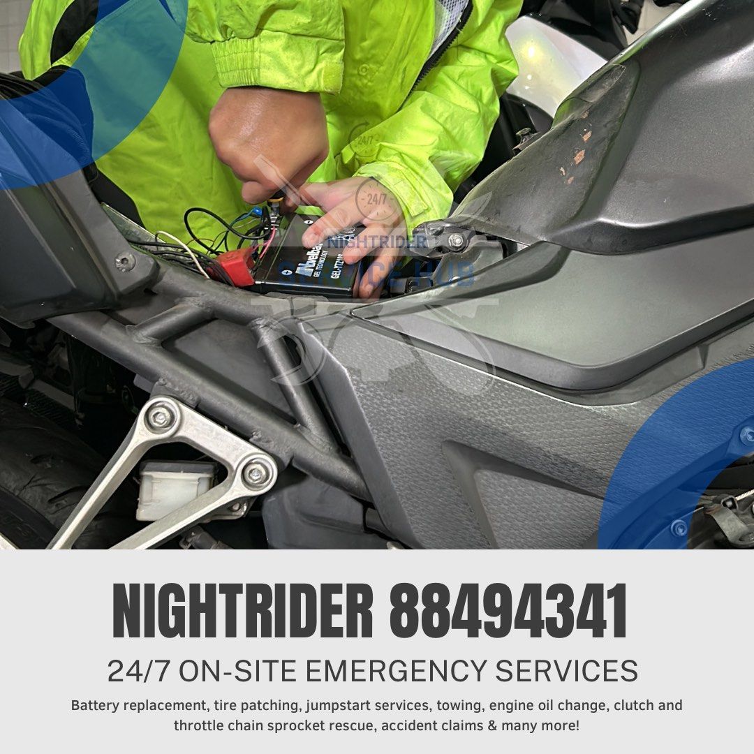 Onsite new arrivals motorcycle repair