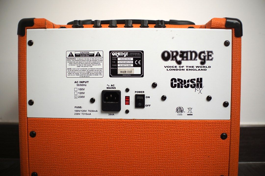 Orange Crush 20 ldx guitar amp, 興趣及遊戲, 音樂、樂器& 配件, 樂器