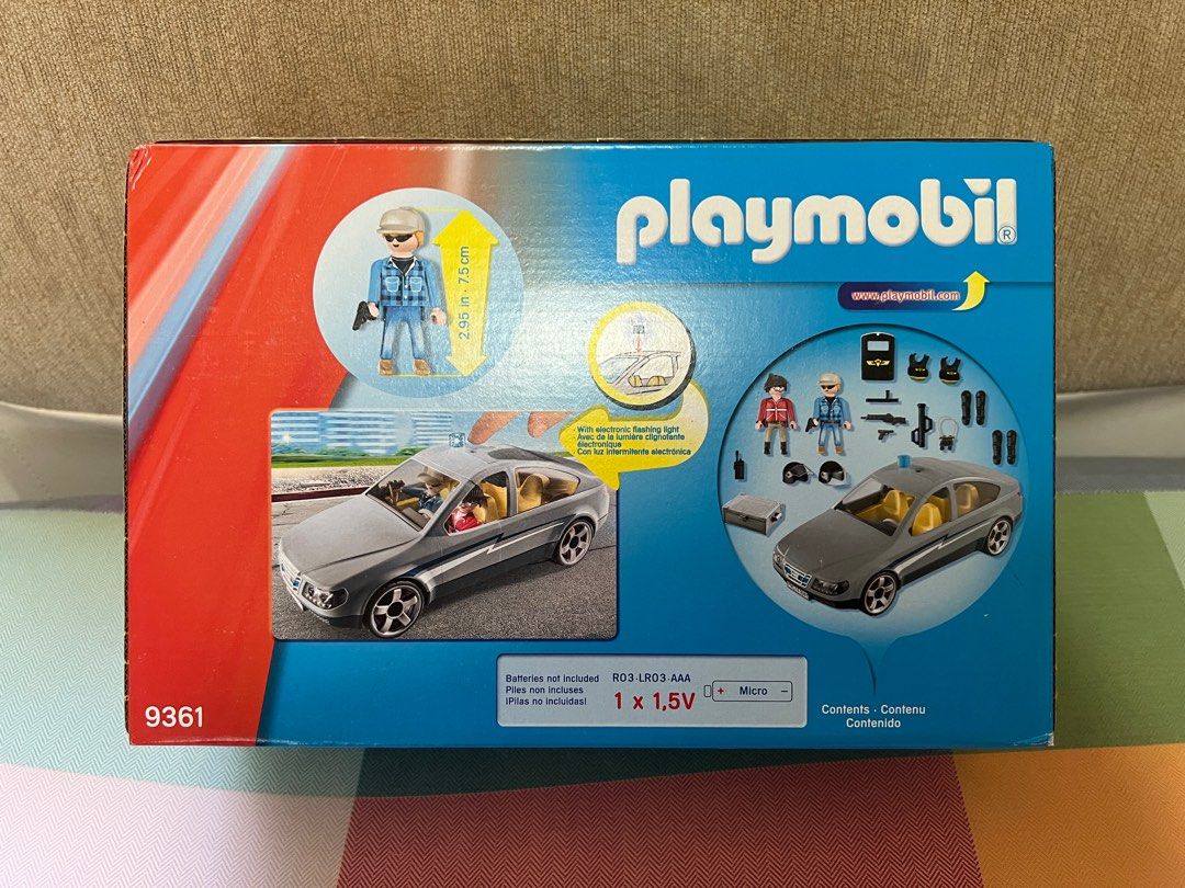 Playmobil undercover car store