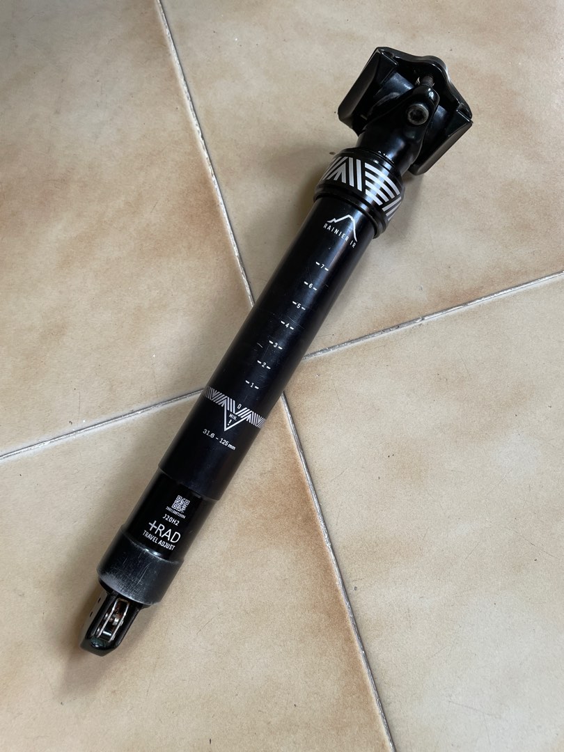 PNW Rainier IR Dropper Post 31.6mm diameter x 125mm travel Sports