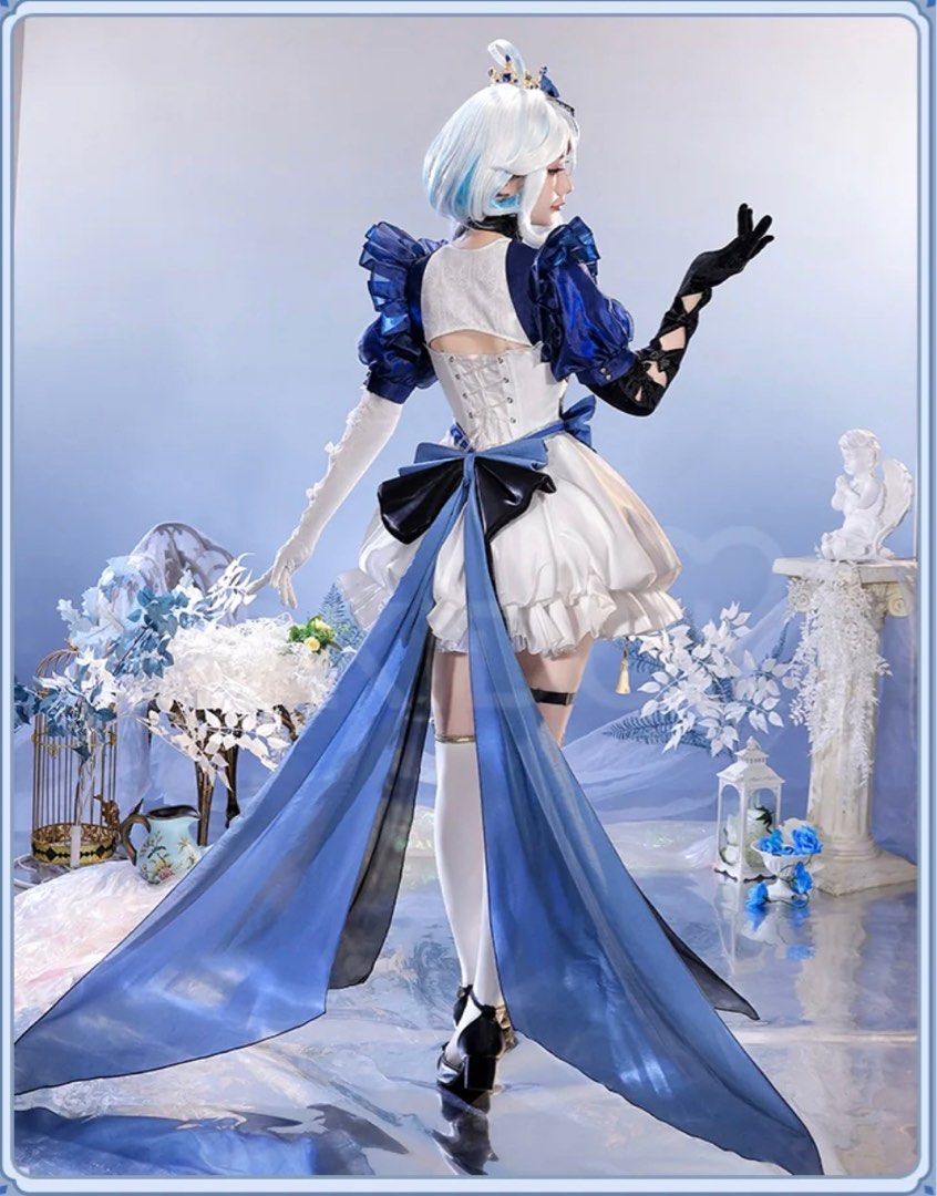 Alice blue dress top