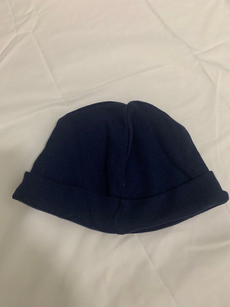 Polo Ralph Lauren Baby Boy Cotton Fold Over Beanie Hat One Size 39cm