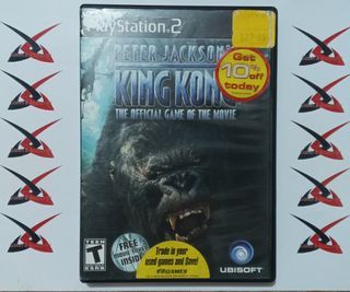 PS2 PlayStation 2 Game Peter Jackson's King Kong NTSC U/C