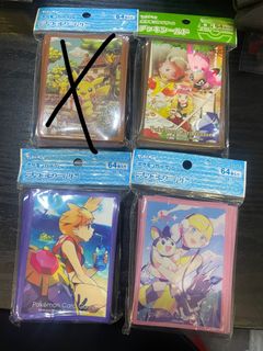 Ptcg 日版卡套 比卡超 莎莉娜 小菊兒64244470054659110