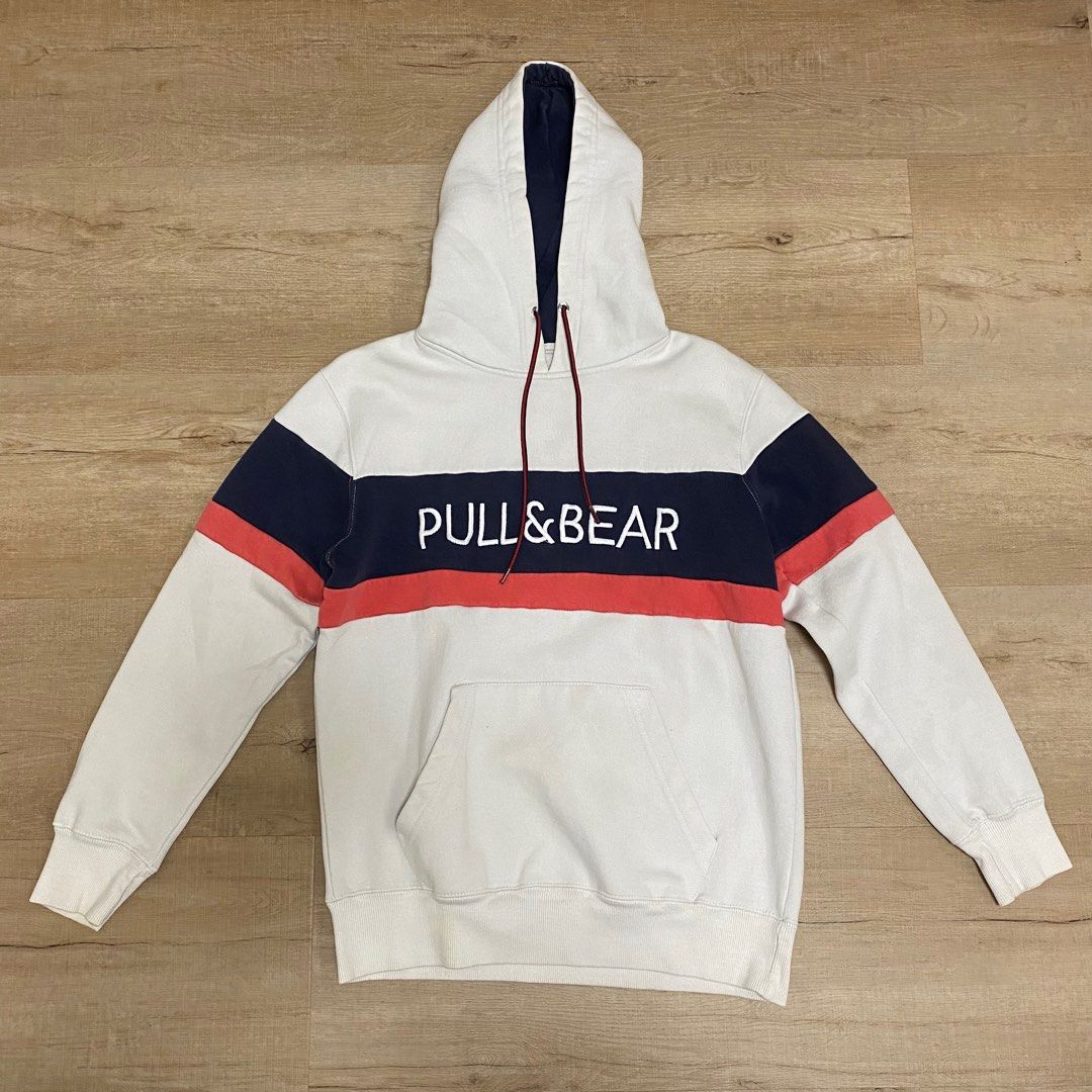 Pull and bear hoodie mens best sale