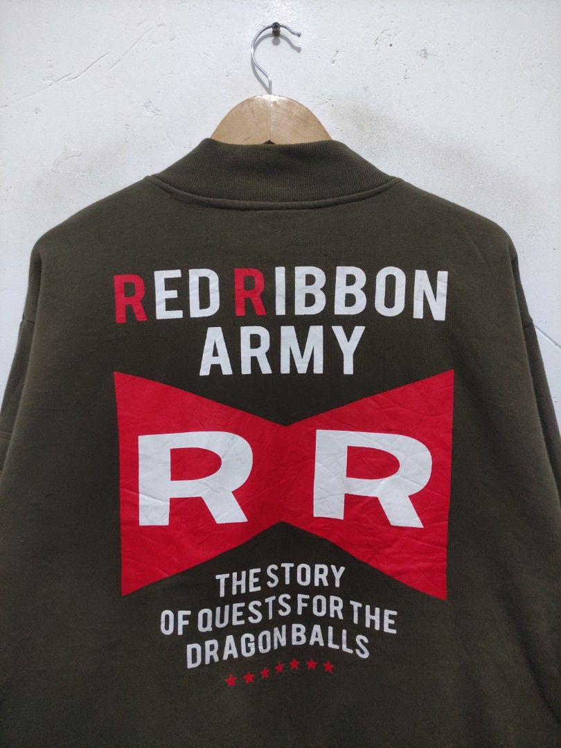 Rare Dragonball Red Ribbon Army Jacket, Men's Fashion, Coats, Jackets