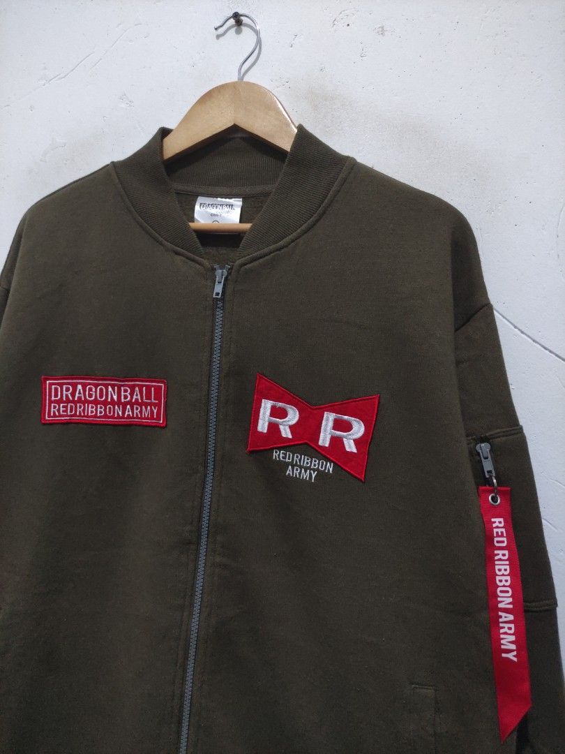 Rare Dragonball Red Ribbon Army Jacket, Men's Fashion, Coats, Jackets