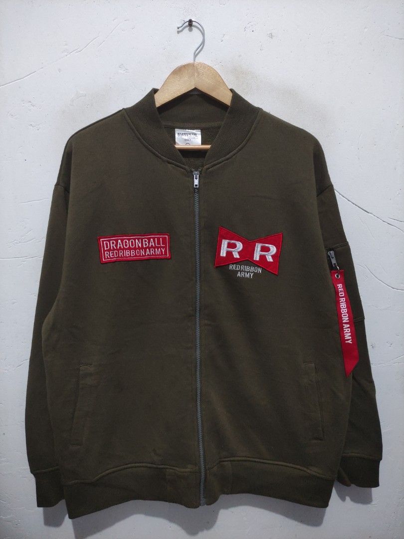 Rare Dragonball Red Ribbon Army Jacket, Men's Fashion, Coats, Jackets