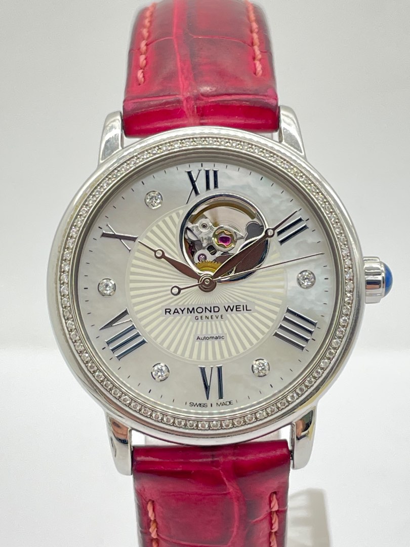 Raymond Weil Maestro Mother Of Pearl Diamond Dial 28mm Automatic