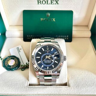 Sky dweller blue for discount sale
