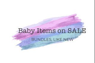 SALE BABY ITEMS