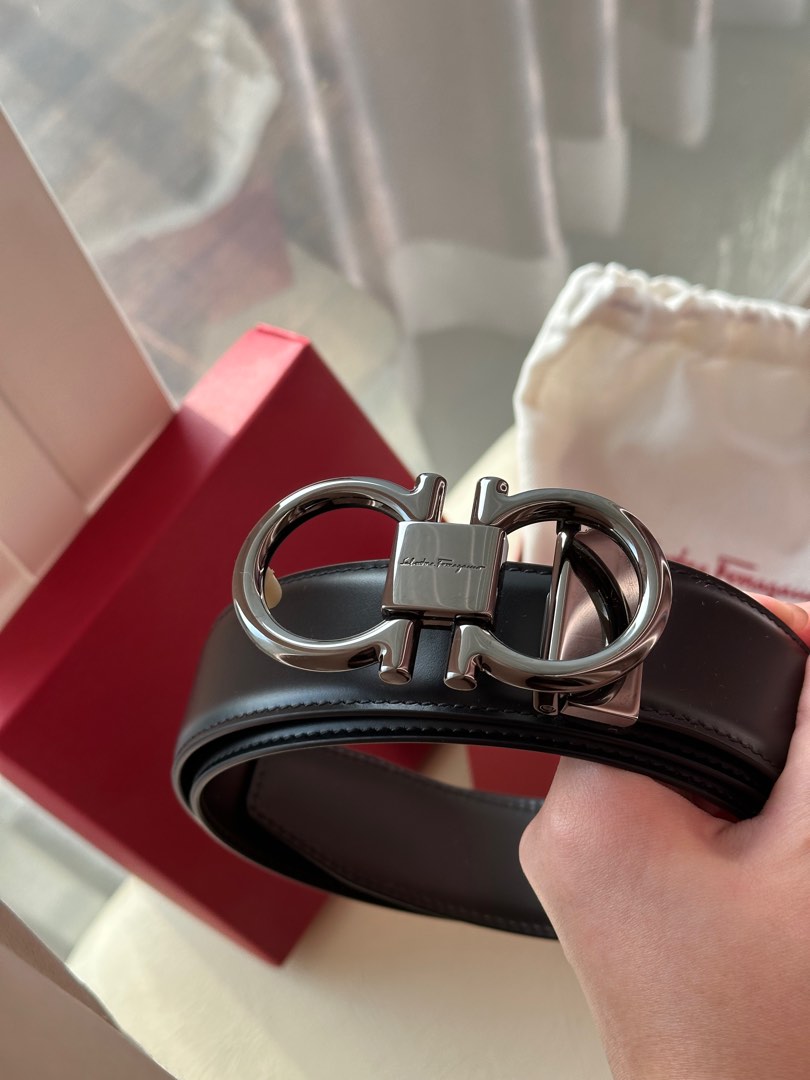 Salvatore Ferragamo Belt Sabuk Men Pria 100 Fesyen Pria Aksesoris Ikat Pinggang di Carousell
