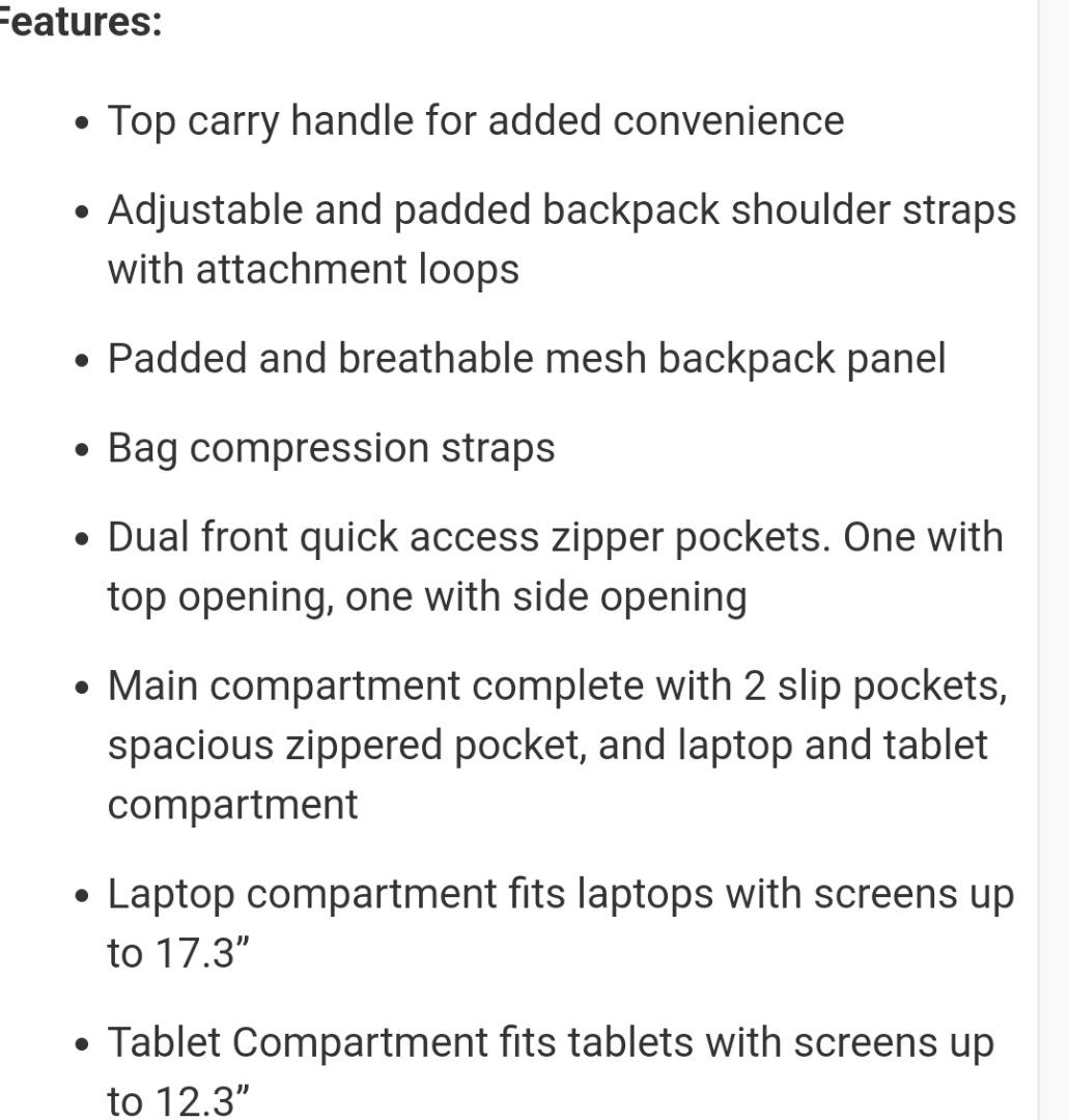 Samsonite red Clovel L 25 Liters Men s Fashion Bags Backpacks on Carousell