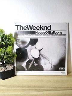 SEALED: THE WEEKND- HOUSE OF BALLOONS STANDARD BLACK VINYL (LP PLAKA NOT CD)