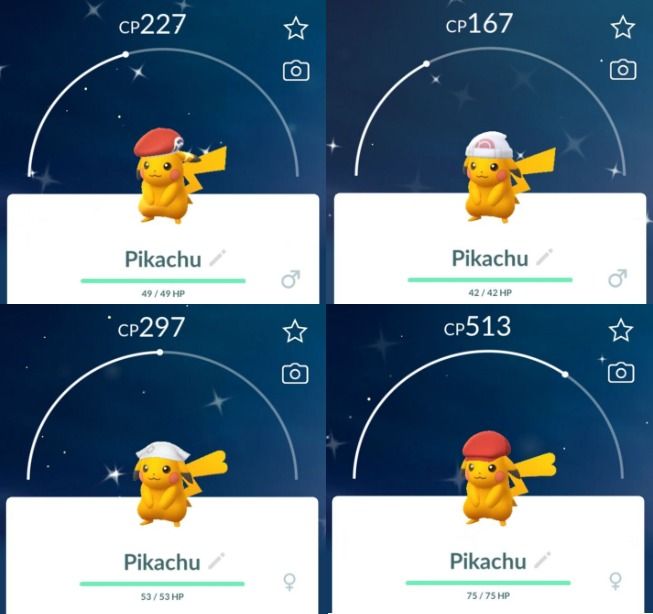 Pikachu Avec Casquette (Shiny) Pour Pokémon Go - Transfert Uniquement (Registered)