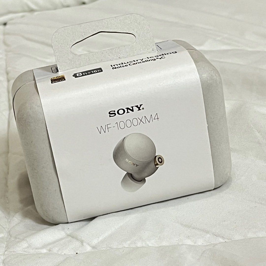 SONY WF-1000XM4 Wireless Headphones (Category: Earphones) located in San Pedro. Submitted by bel.cc (Listing ID 1289776035, Image 3). Description: SONY WF-1000XM4 NOISE CANCELING EARPHONES SRP: 11,000 + SP: 7,700 — What I love most about this earphones is its noise canceling! Works so well. — RFS: need funds. I want to keep this since I use it in the plane during flights, but badly need funds rn. — Owned this for almost a year, but I don’t use it