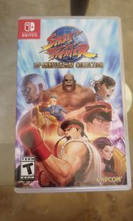 Street Fighter 30th anniversary collection Switch